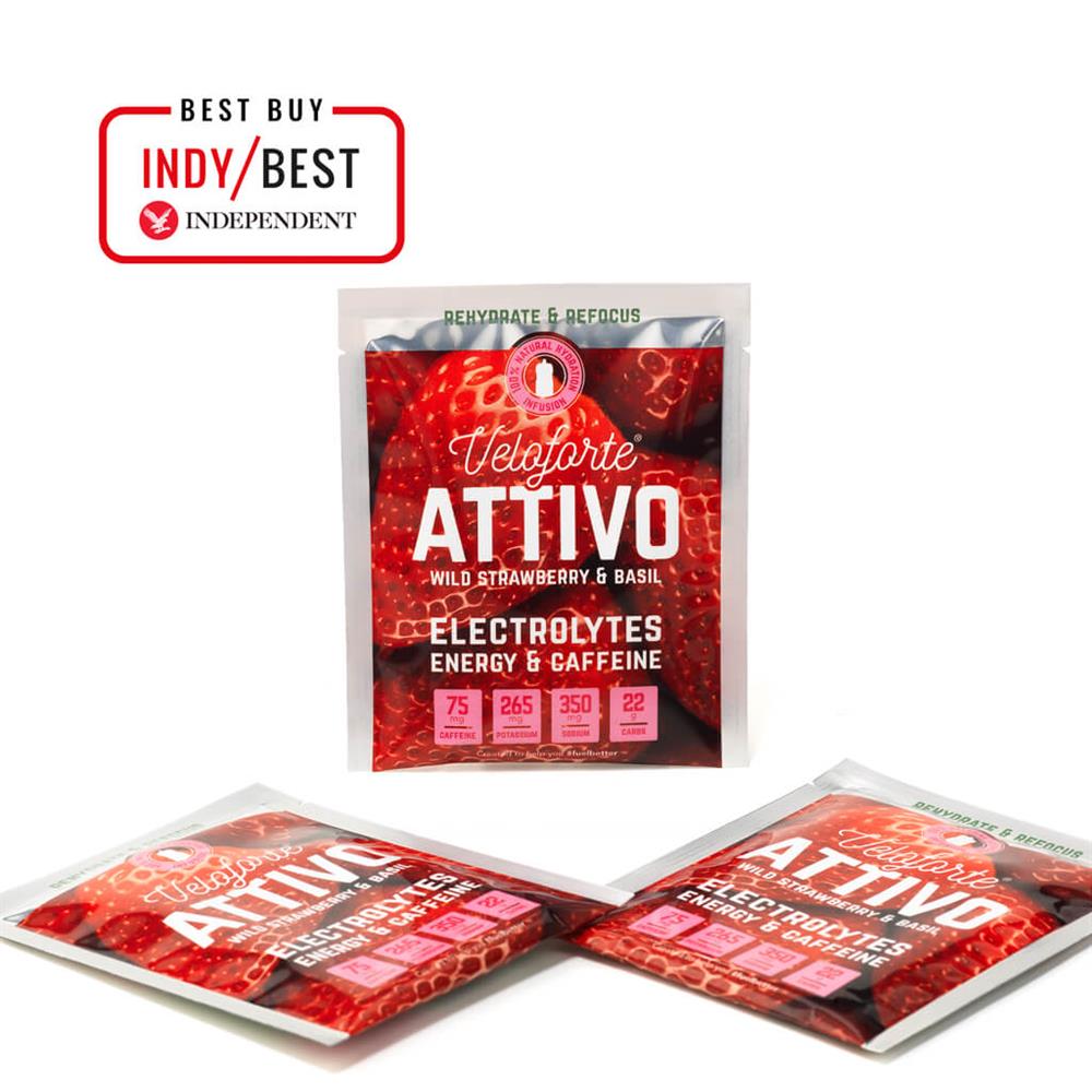 Attivo Strawberry & Basil (Pack of 4)