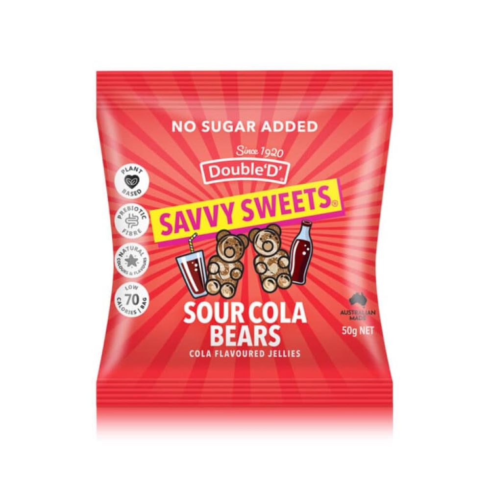 Sour Cola Sweets (Pack of 4)
