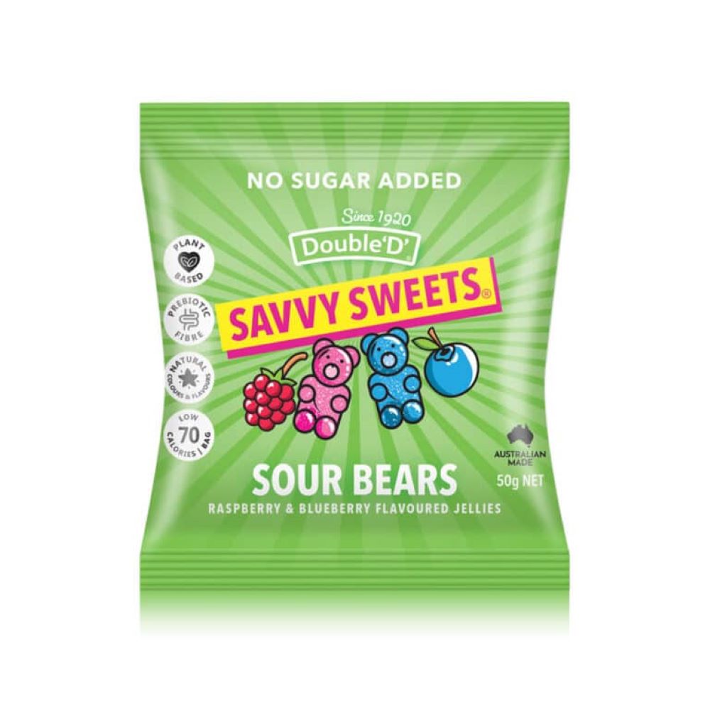 Sour Bears Sweets (Pack of 4)