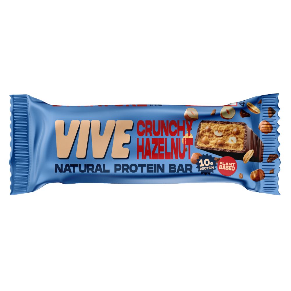 Crunchy Hazelnut Protein Bar (Pack of 12)
