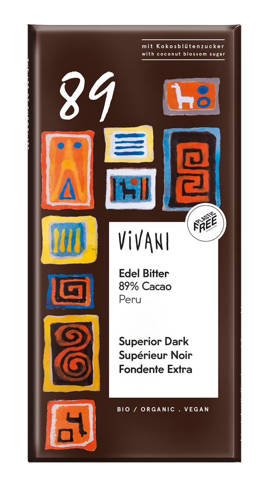 Superior Dark 89% Cacao Peru (Pack of 5)