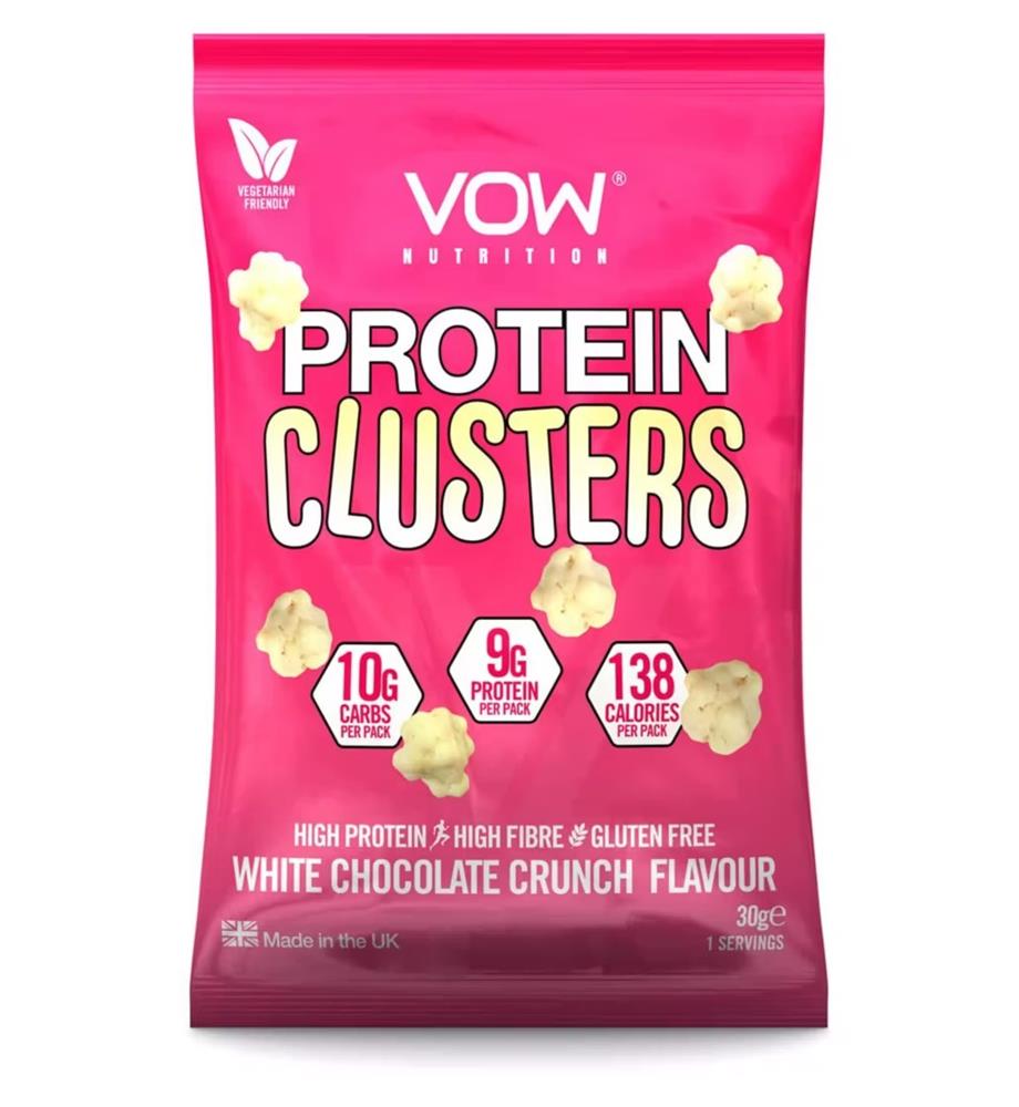 Vow Protein Clusters W Choc (Pack of 4)