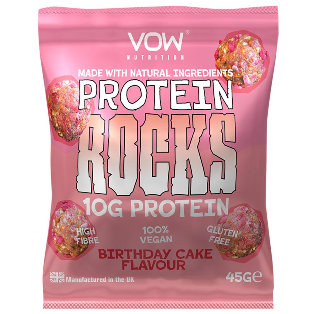Protein Rocks Birthday Cake