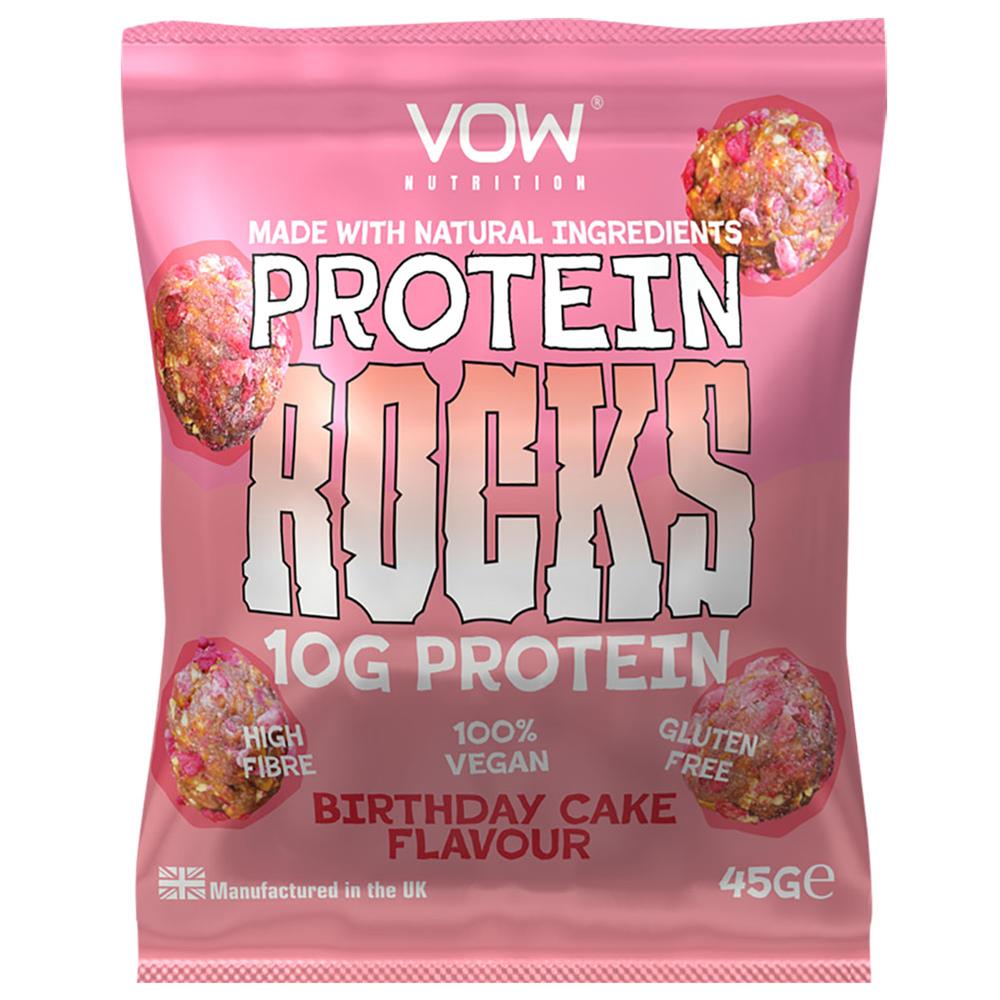 Protein Rocks Birthday Cake (Pack of 10)
