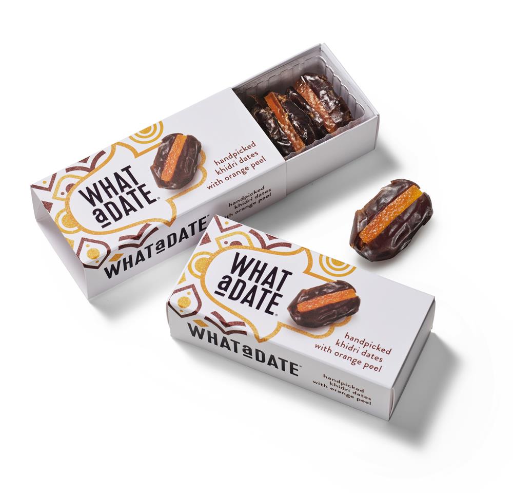 Organic Dates with Orange Peel - Snack Box 50g