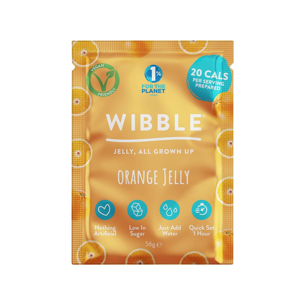 Orange Jelly Crystals (Pack of 6)