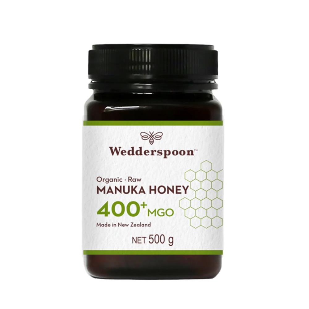 MGO 400 Raw & Organic Manuka Honey 500g