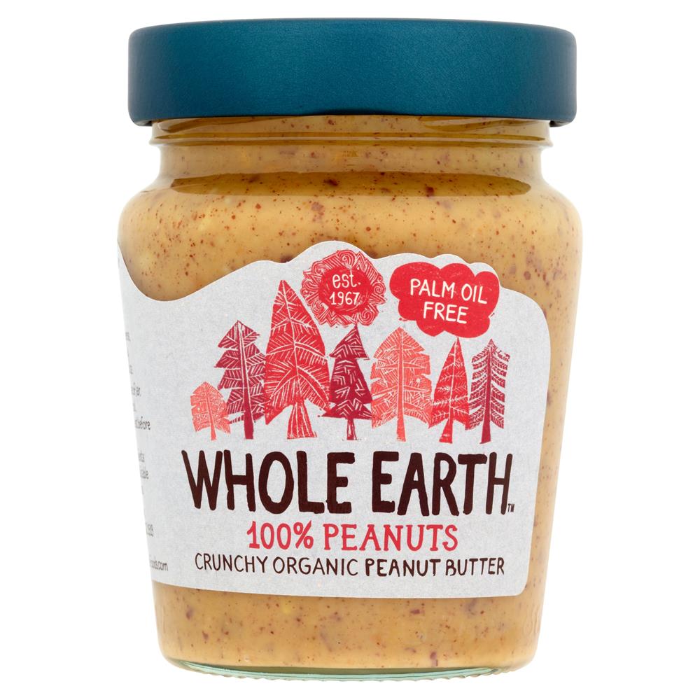 100% Peanuts Crunchy Organic