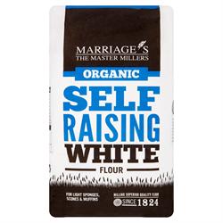Org Self Raising White Flour (Pack of 2)