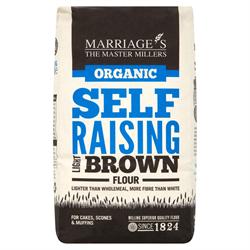 Org Light Brown Self Raising