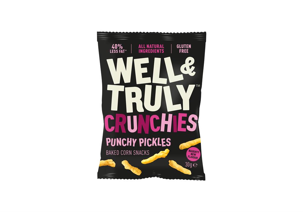 Punchy Pickles Crunchies Snack (Pack of 10)