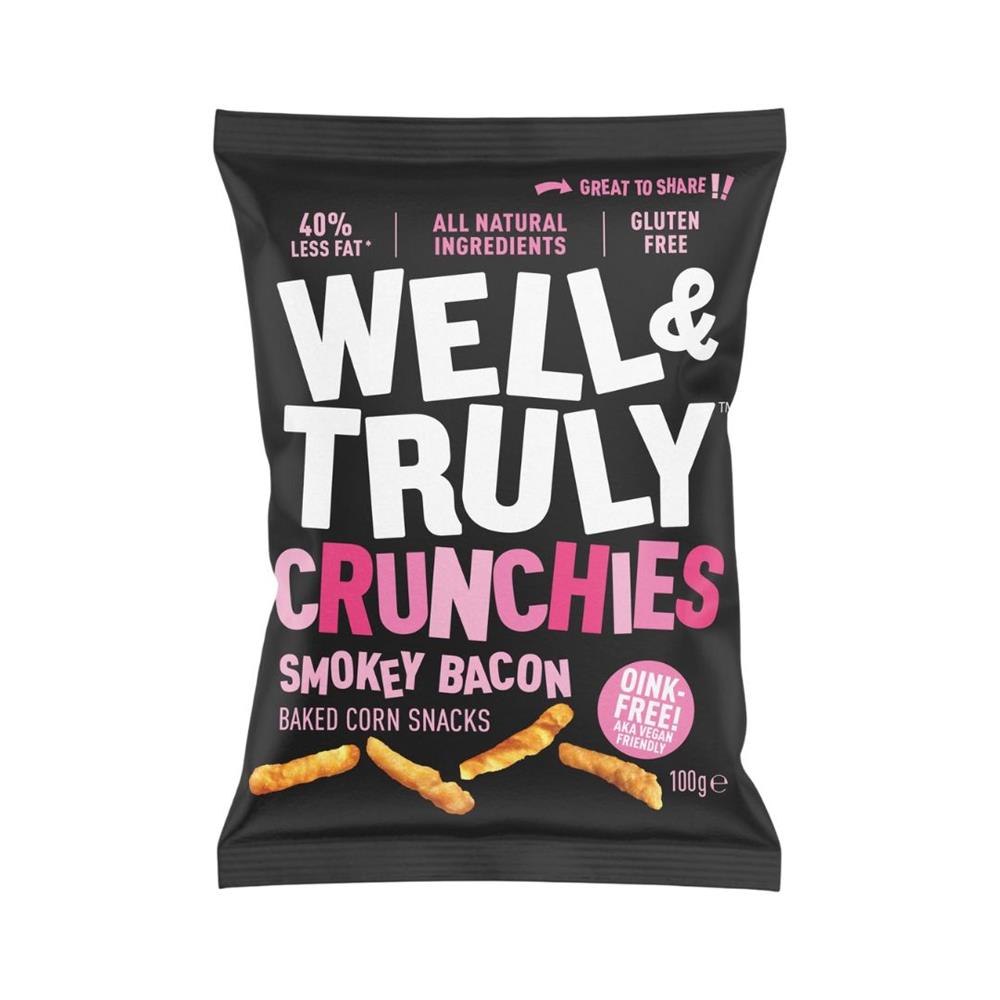 Crunchies Smokey Bacon Snack 100g