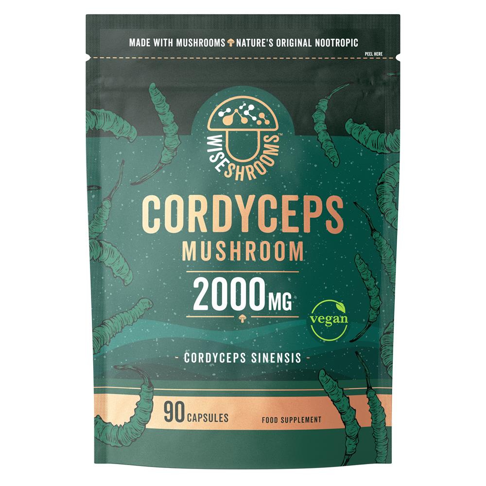 Cordyceps 2000mg - 90 Vegan Capsules