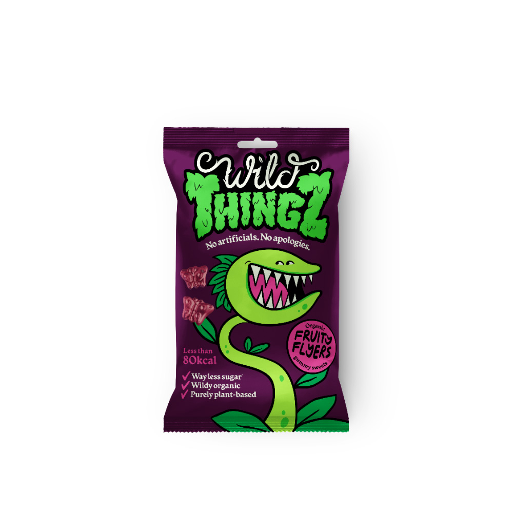 Organic & Vegan Sweets Fruity Flyers 25g