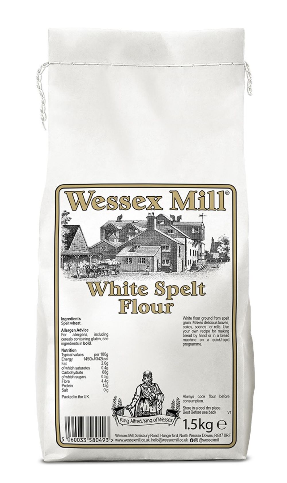 White Spelt Flour (Pack of 5)