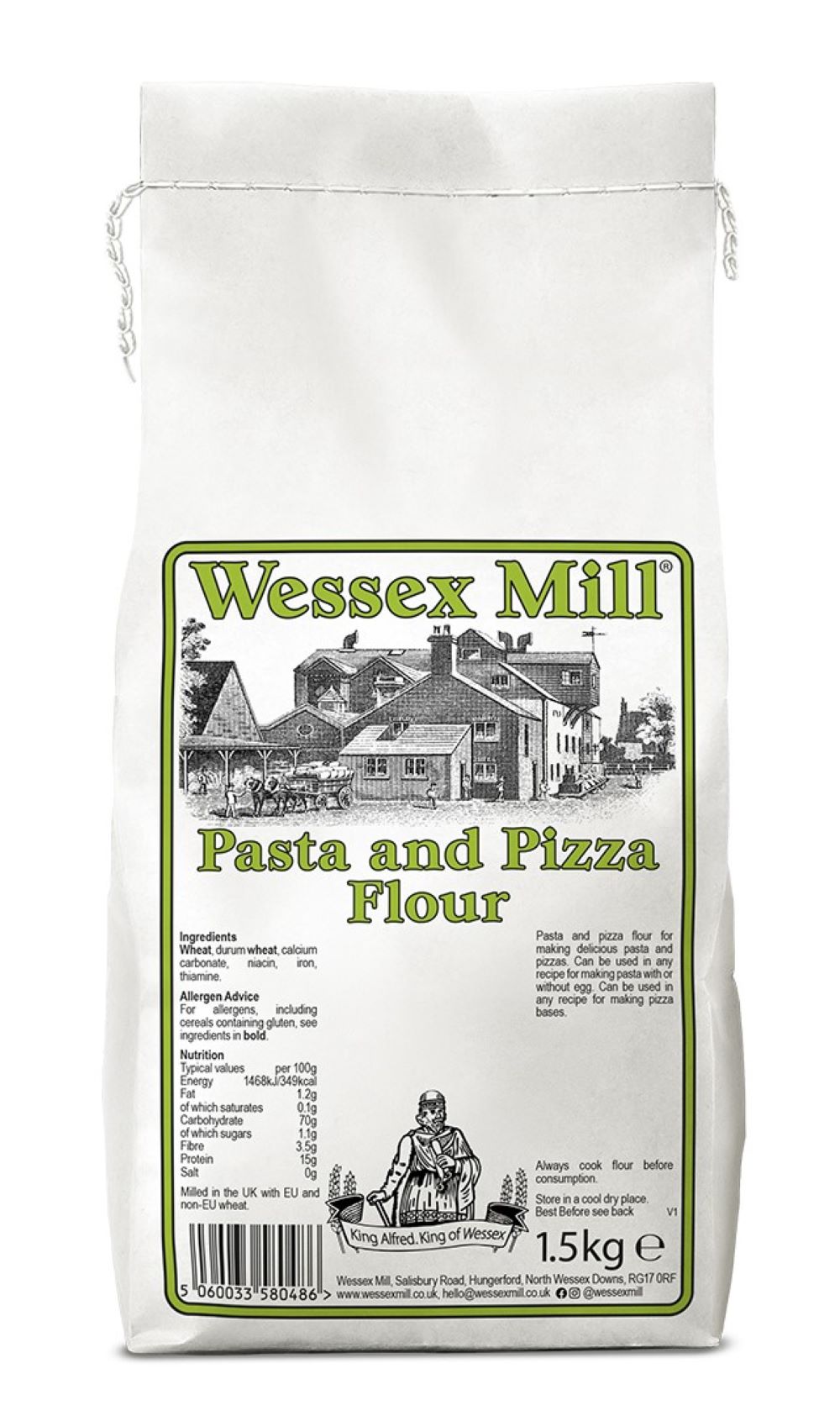 Pasta and Pizza Flour (Pack of 5)