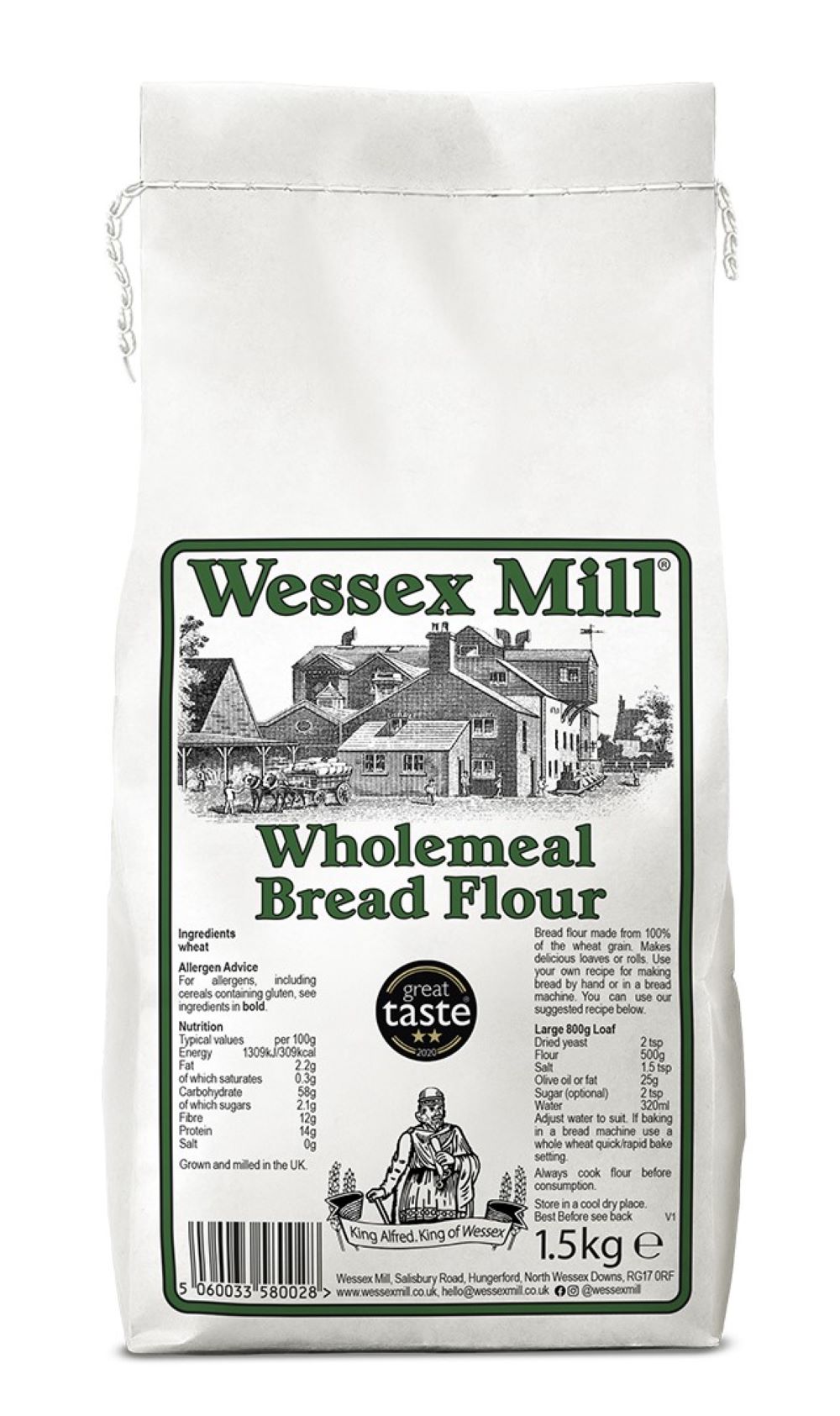 Wholemeal Bread Flour (Pack of 5)