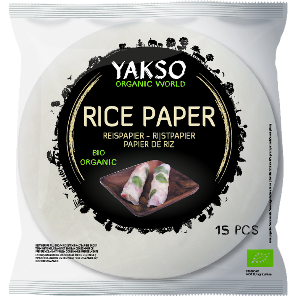 Organic Rice Paper (Pack of 5)