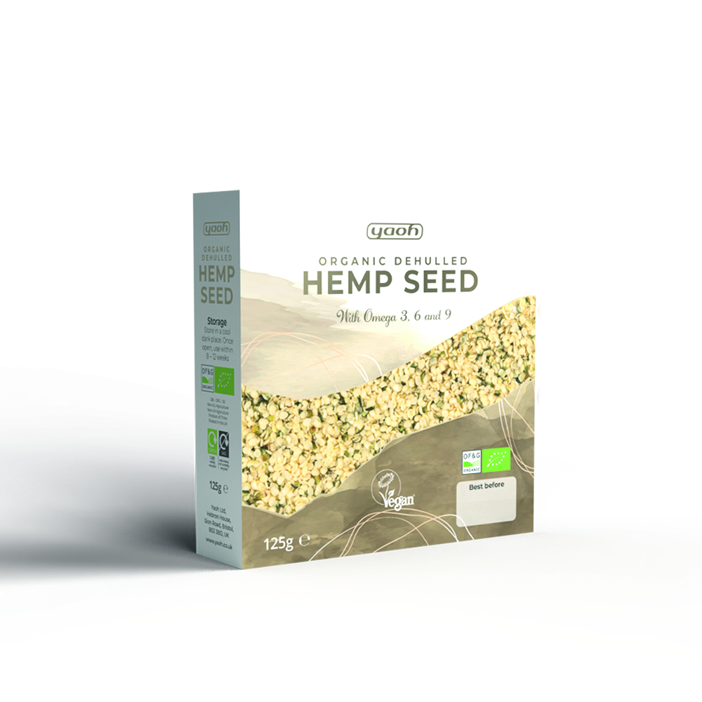 Organic Hemp Seed Dehulled 125g