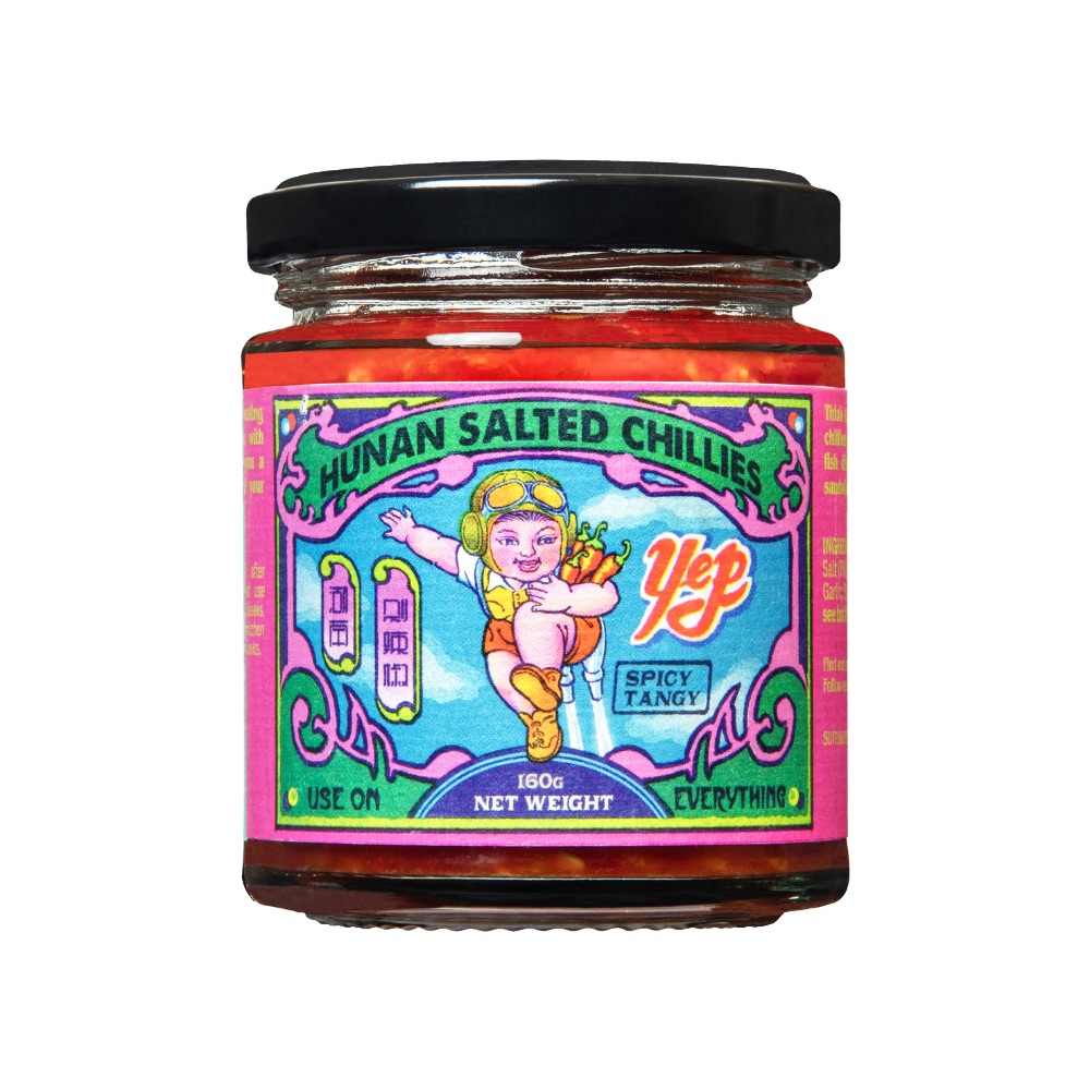Hunan Salted Chillies 160g