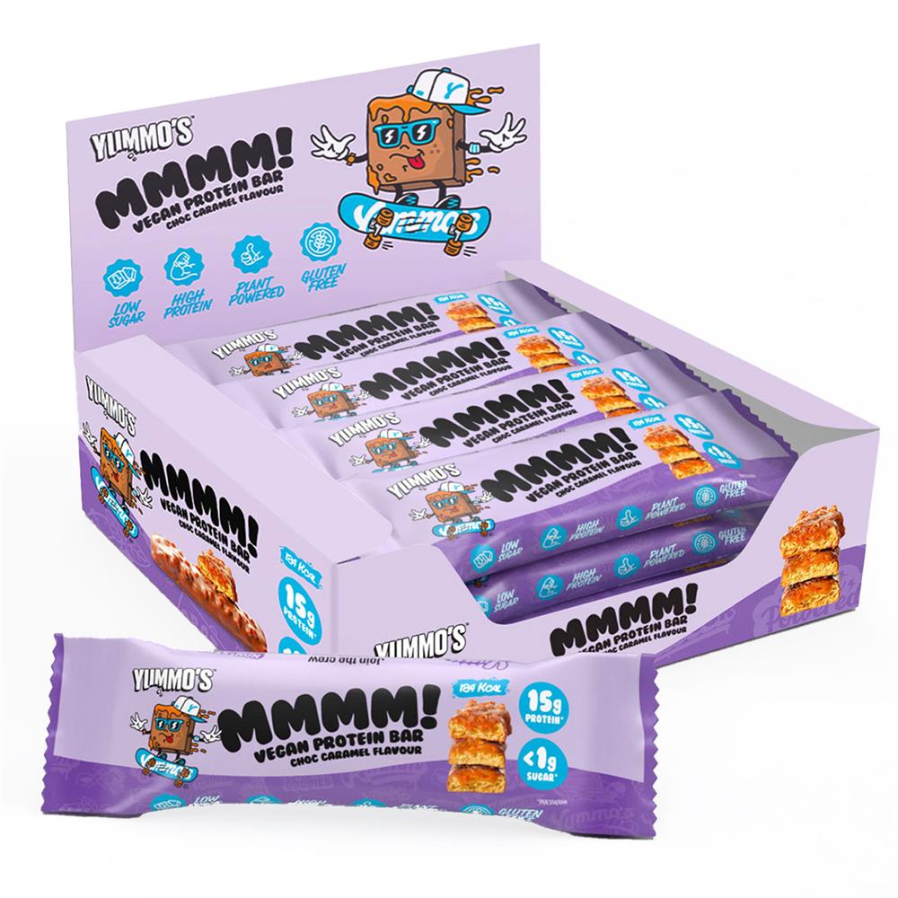 Yummo's Bar Choc Caramel (Pack of 12)