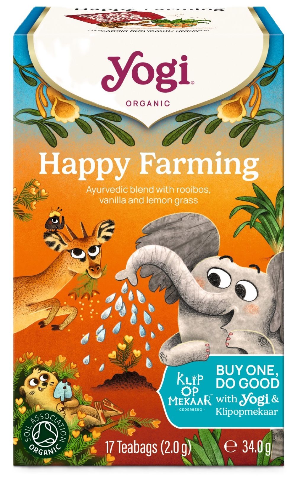 Yogi Tea Happy Farming 17bag (Pack of 2)