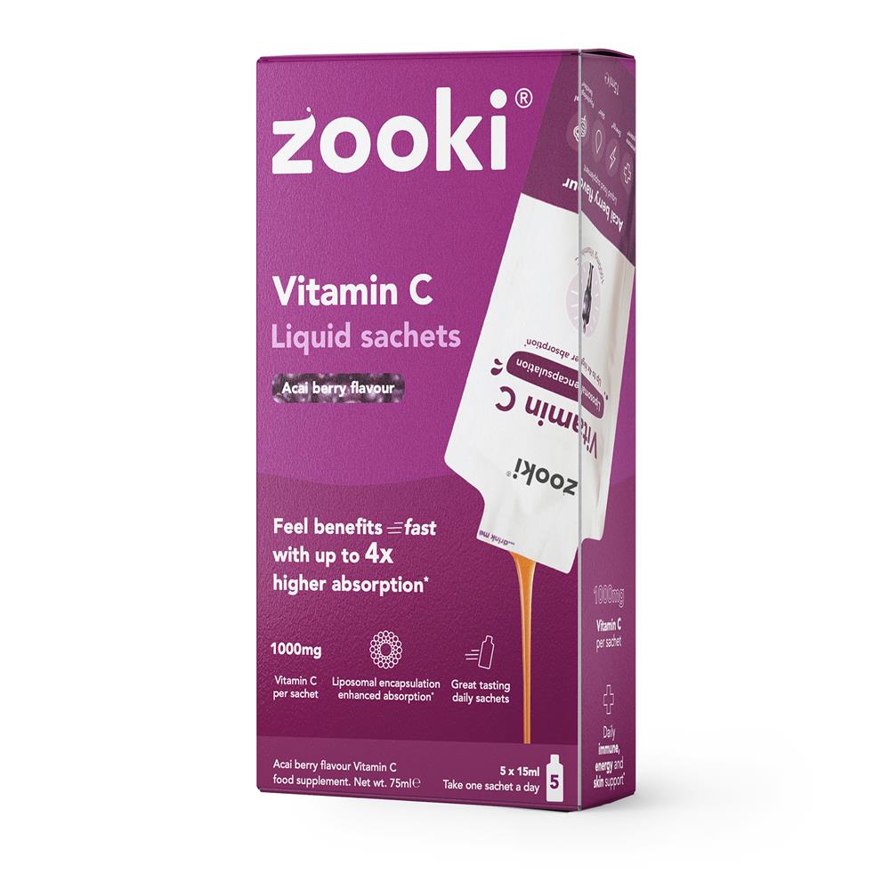 Zooki Vitamin C 1000mg Acai 5