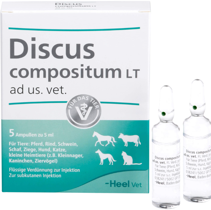Discus Compositum ad us vet 5ml 5 Amps (Vet)
