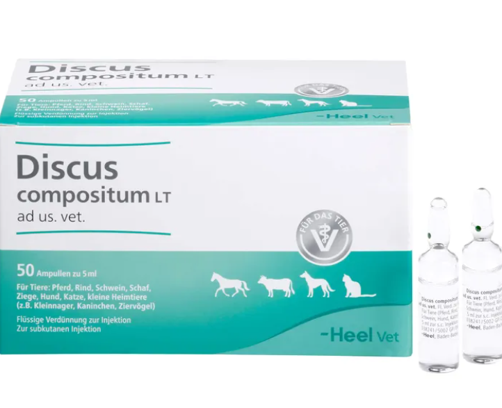 Discus Compositum ad.us.Vet 5ml 50 Amps (Vet)