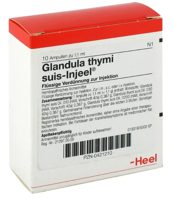 Glandula Thymi Suis Injeel 10 Amps