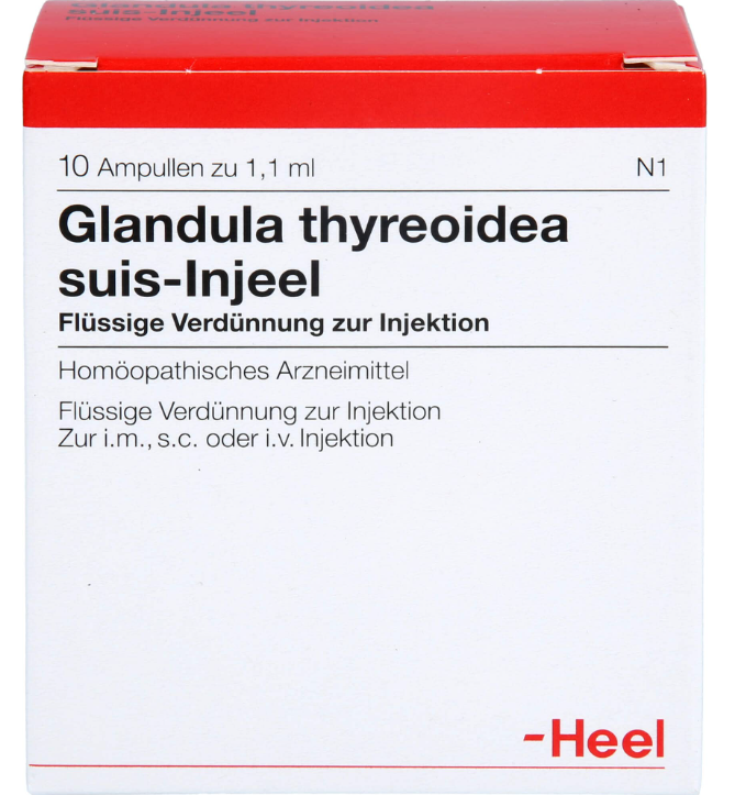 Glandula Thyreoidea Suis Injeel 10 Amps