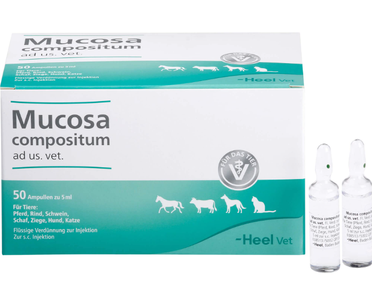 Mucosa Compositum ad.us.vet. 5ml 50 Amps (Vet)