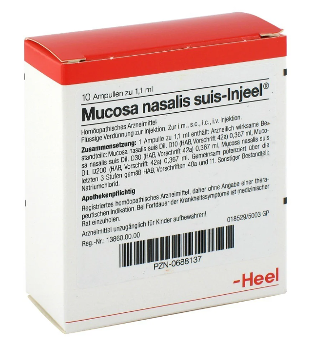 Mucosa Nasalis Suis 10 Amps