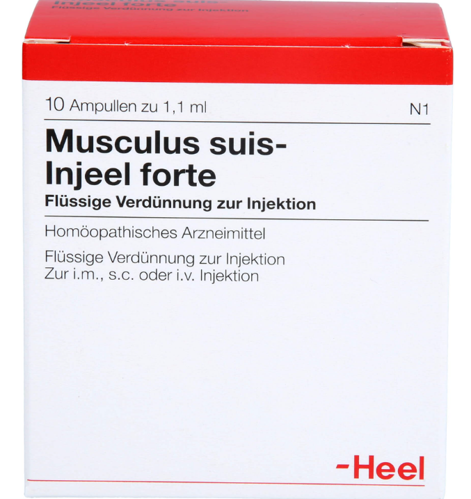 Musculus suis injeel Forte 10 Amps