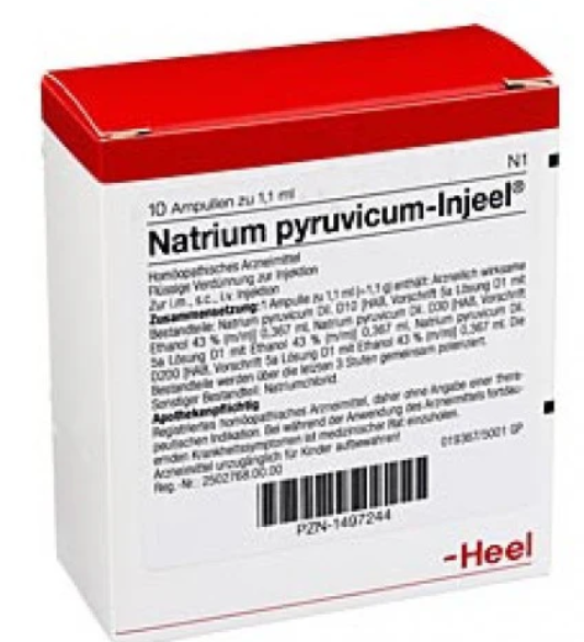 Natrium Pyruvicum 10 Amps
