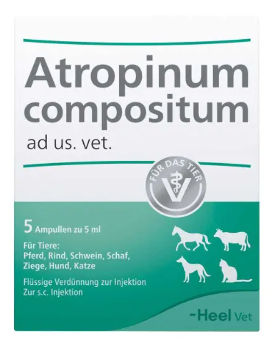 Atropinum Comp ad.us.vet. 5ml 5 Amps (Vet)