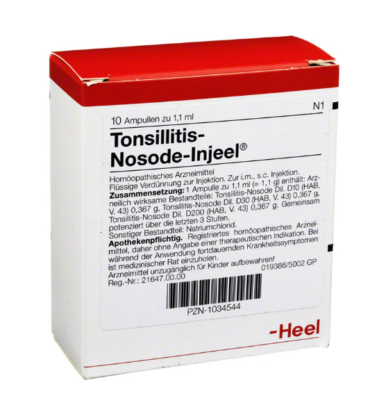Tonsillitis Nosode 10 Amps