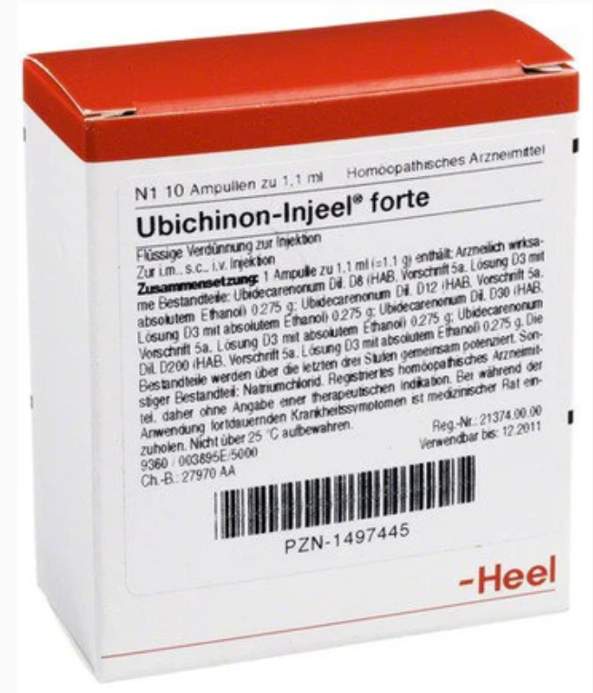 Ubichinon Injeel Forte 10 Amps