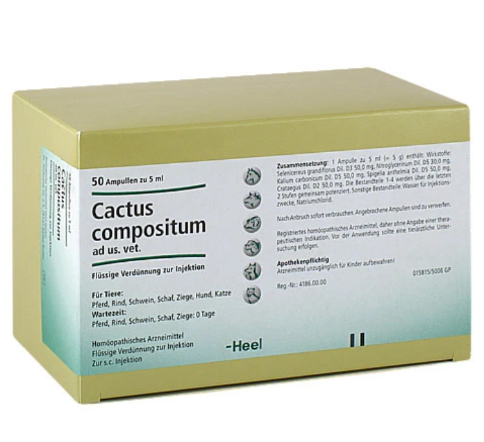 Cactus Comp ad.us.vet. 5ml x 50 Amps (Vet)