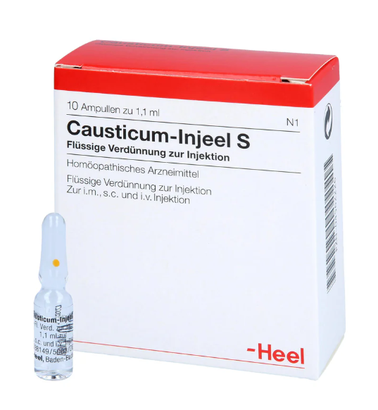 Causticum Injeel 10 Amps