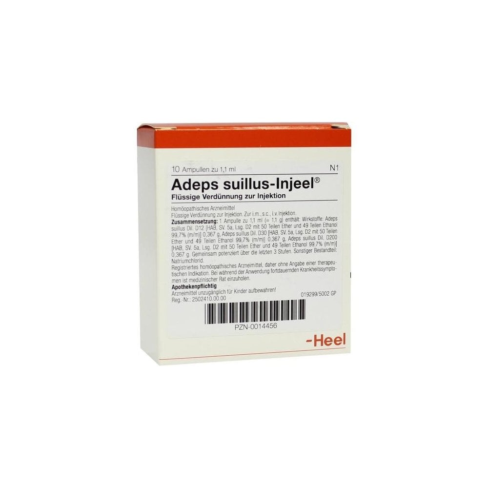 Adeps Sullius 10 Ampoules