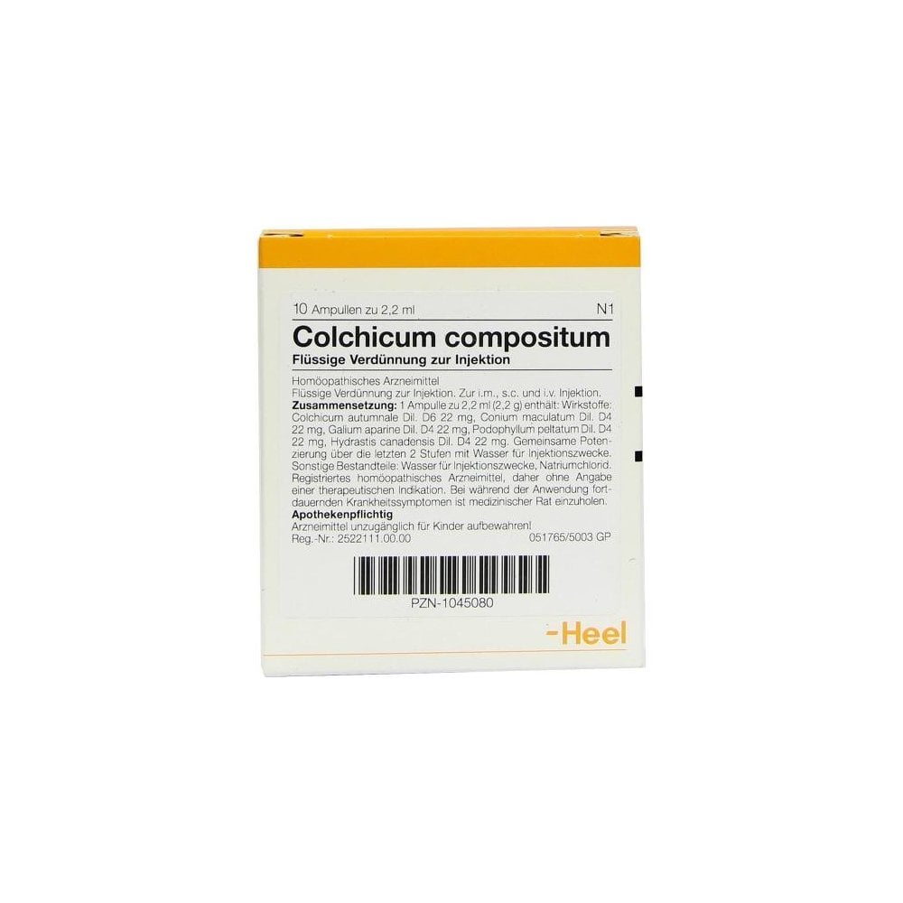 Colchicum Compositum S 10 Ampoules