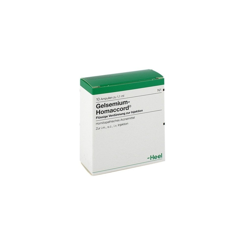 Gelsemium Homaccord 10 Ampoules