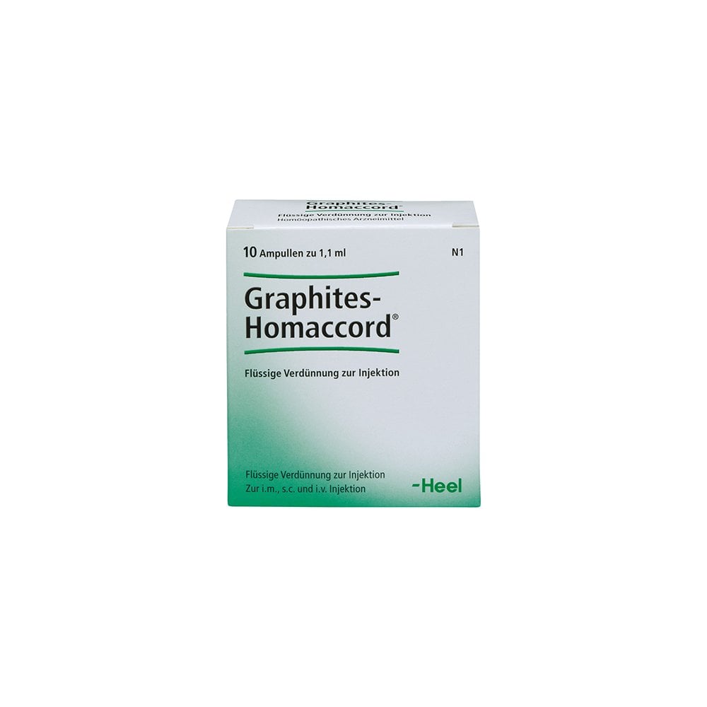 Graphites Homaccord 10 Ampoules