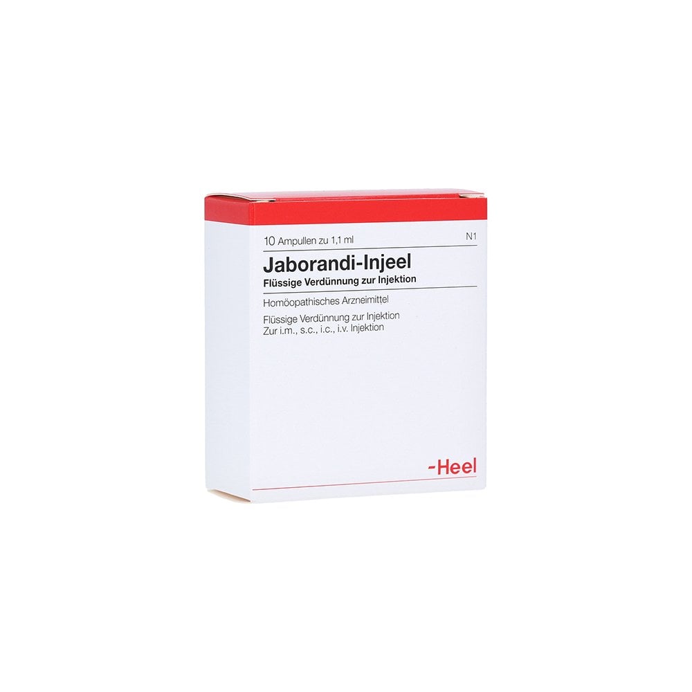 Jaborandi injeel 10 Ampoules