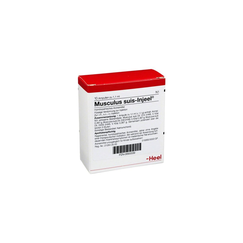 Musculus Suis 10 Ampoules