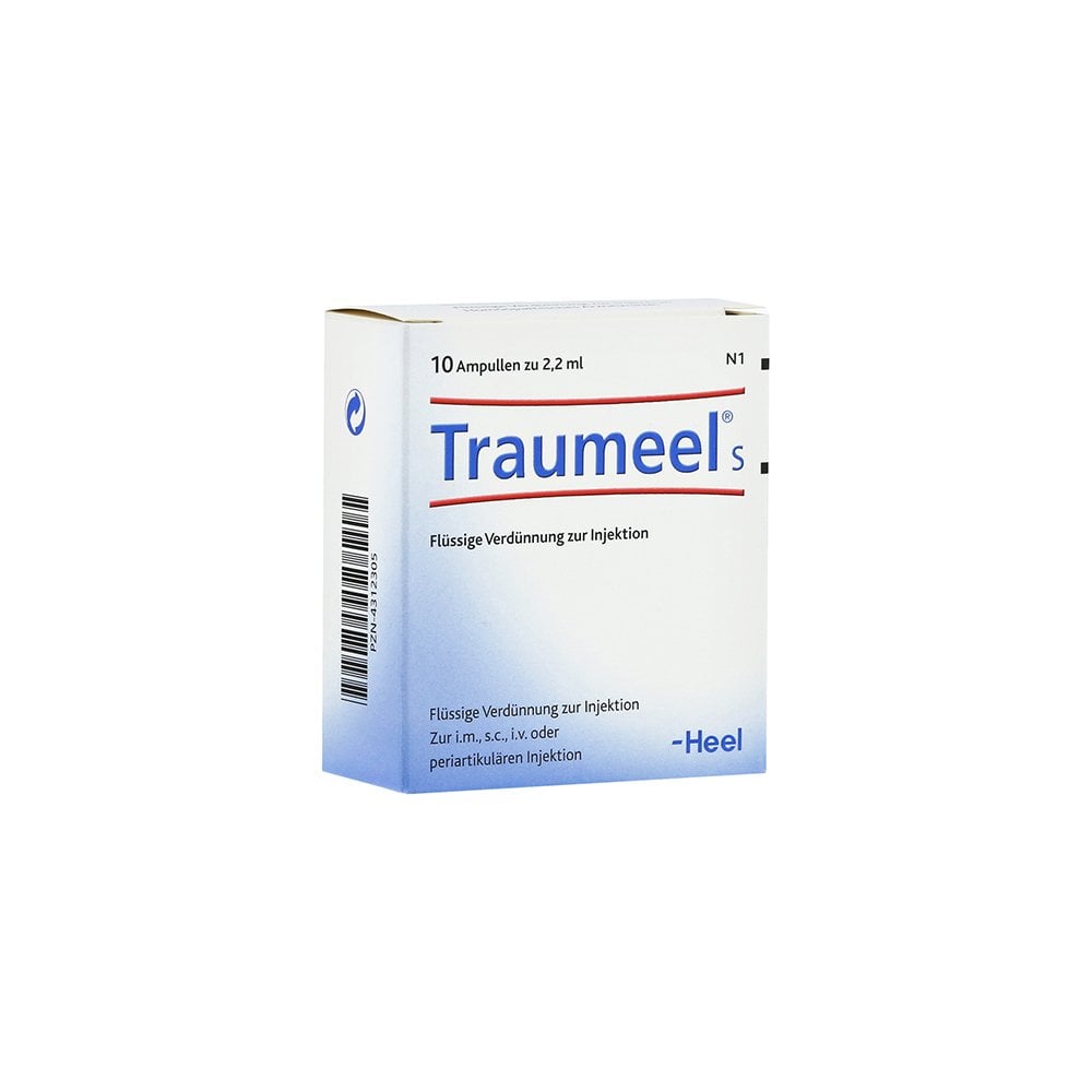 Traumeel S Drinkable - 10 Ampoules (2.2.ml)