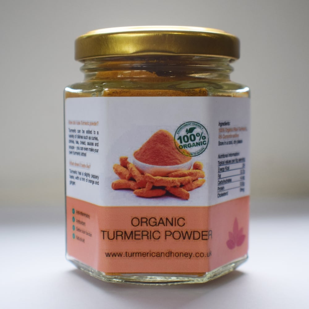  ORGANIC TURMERIC POWDER - 250G