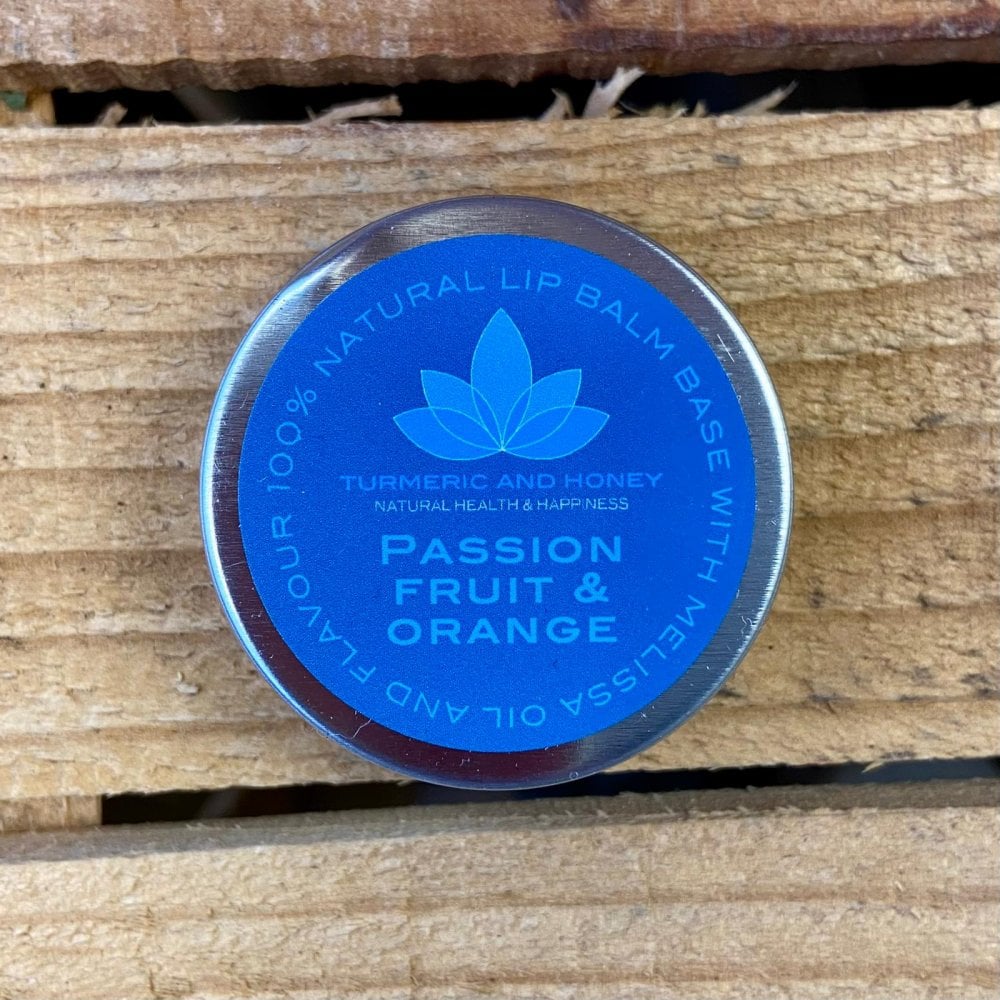  PASSION FRUIT & ORANGE VEGAN 100% NATURAL LIP BALM