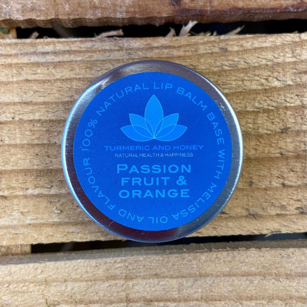  PASSION FRUIT & ORANGE VEGAN 100% NATURAL LIP BALM